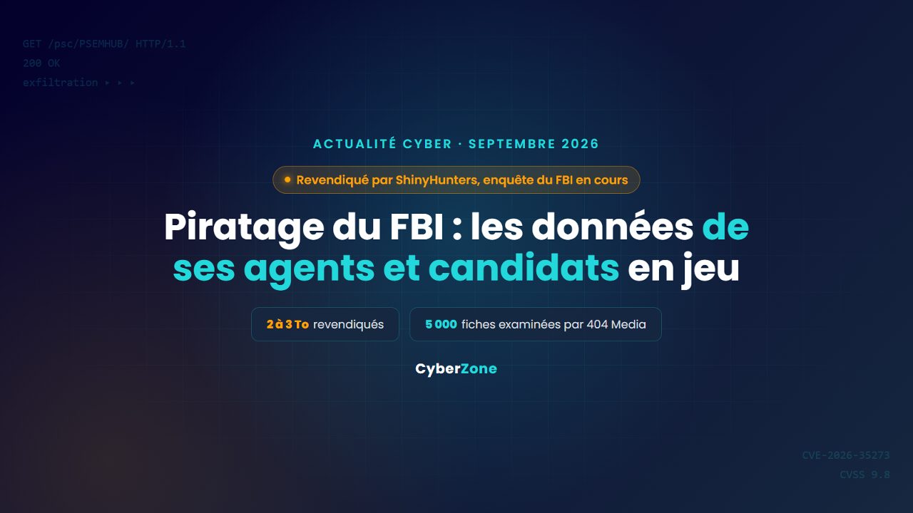 Piratage du FBI : ce que l'on sait vraiment de l'attaque revendiquée par ShinyHunters
