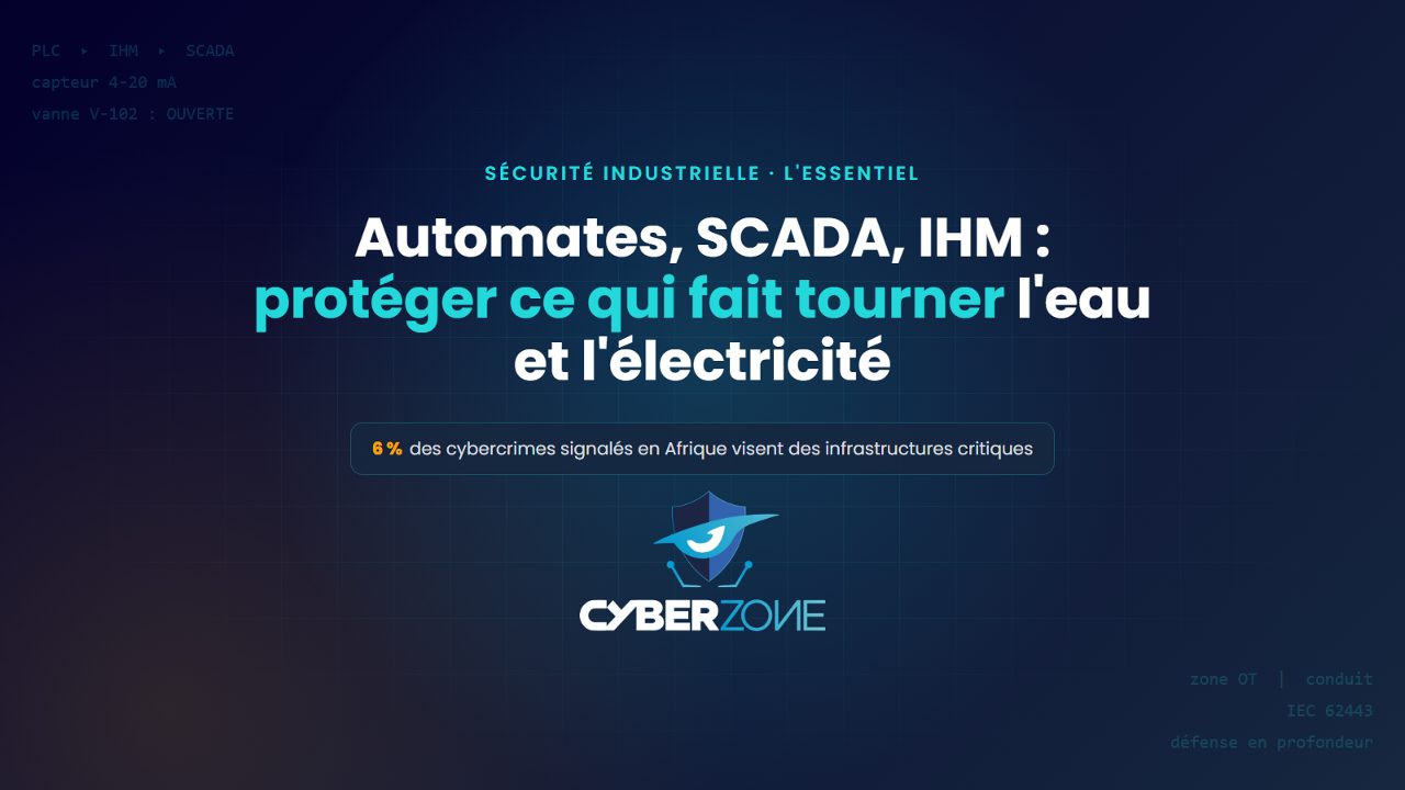 Sécurité des systèmes industriels (SCADA/ICS) : l'essentiel pour les non-spécialistes